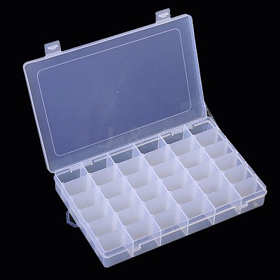 Plastic Clear Beads Storage Containers C096Y-1