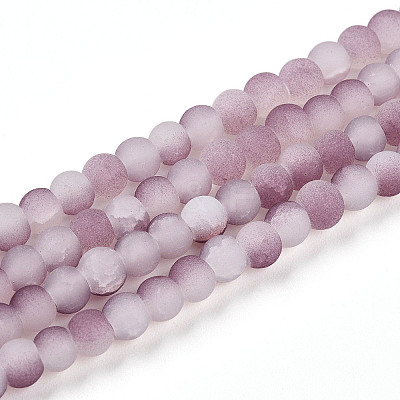 Crackle Glass Beads X1-GLAA-N009-4mm-05-1