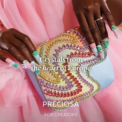 Preciosa® MAXIMA Crystal Fancy Stones Y-PRC-FE14-70020-1