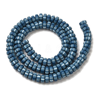 Polymer Clay Beads Strands CLAY-H006-02J-1
