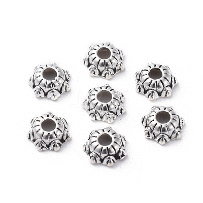 Tibetan Silver Bead Caps LS-AA220-1