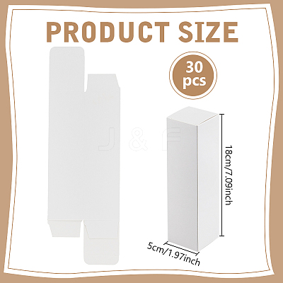 Kraft Paper Packing Boxes for Essential Oil Gift LS-CON-WH0107-59A-03-1