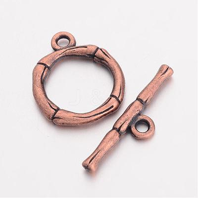 Alloy Toggle Clasps EA9143Y-1