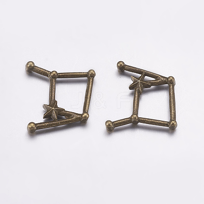 Alloy Cabochons PALLOY-L204-05AB-1