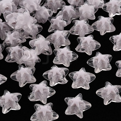 Transparent Acrylic Beads TACR-S152-11A-06-1