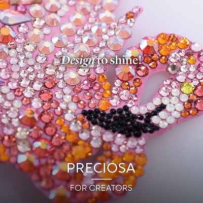 Preciosa® Crystal Hotfix Flatback Stones Y-PRC-HSS10-00030-209-1