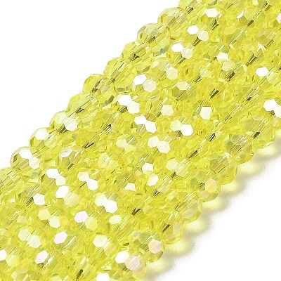 Transparent Glass Beads EGLA-A035-T6mm-B03-1