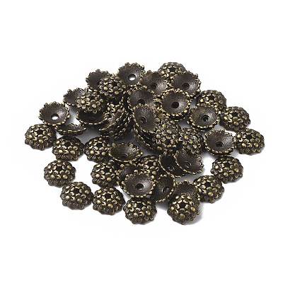 Tibetan Style Alloy Bead Caps LS-MLF1650Y-NF-1