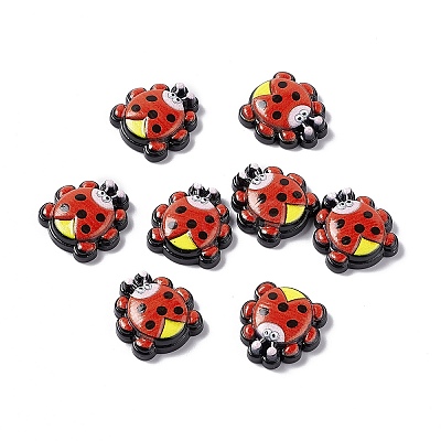 Opaque Resin Cabochons LS-RESI-C027-01D-1