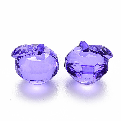 Transparent Acrylic Pendants TACR-T024-05B-936-1