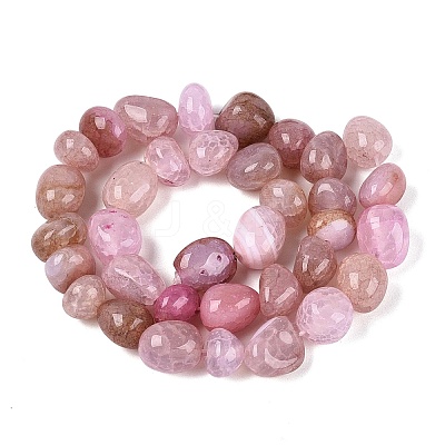 Natural Agate Beads Strands G-Q606-107B-1