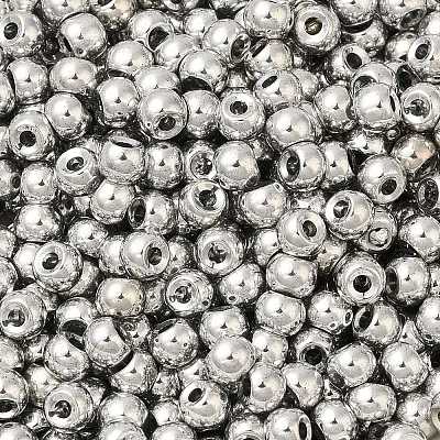 Metallic Colours Plated Glass Seed Beads SEED-H002-G-A573-1