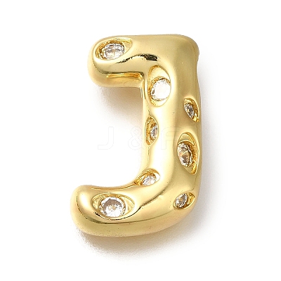 Brass with Cubic Zirconia Pendants KK-Q818-03J-G-1