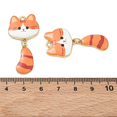 Printed Alloy Pendants ENAM-K076-45G-01-1