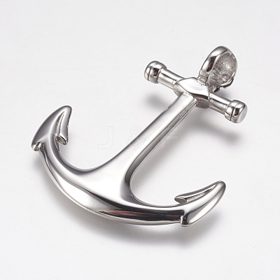 Non-Tarnish 304 Stainless Steel Big Pendants STAS-P225-065P-1
