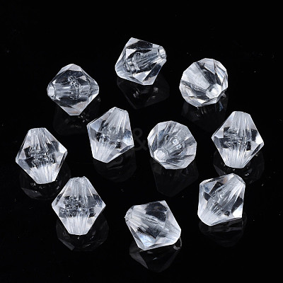 Transparent Acrylic Beads TACR-S158-B01-1