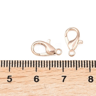 Zinc Alloy Lobster Claw Clasps E102-RG-1