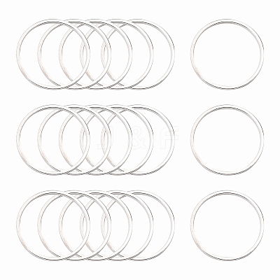 Brass Linking Rings KK-S327-06S-20mm-1