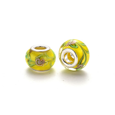 Handmade Lampwork European Beads LPDL-N001-065-F07-1