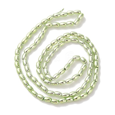 Electroplate Beads Strands X-EGLA-H104-02B-1