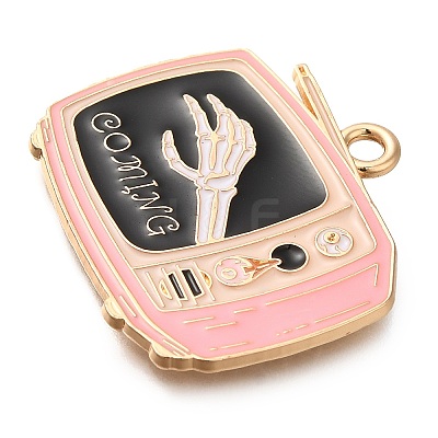 Alloy Enamel Pendants ENAM-Q508-03F-1
