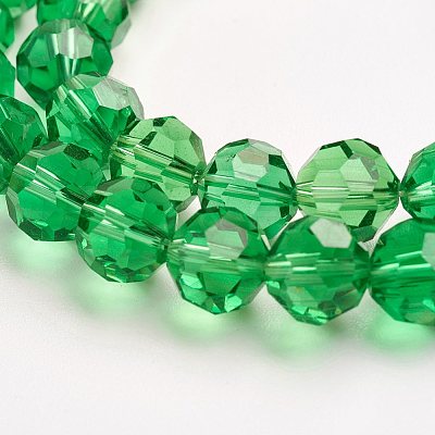 Imitation Austrian Crystal Bead Strands G-M181-4mm-15A-1