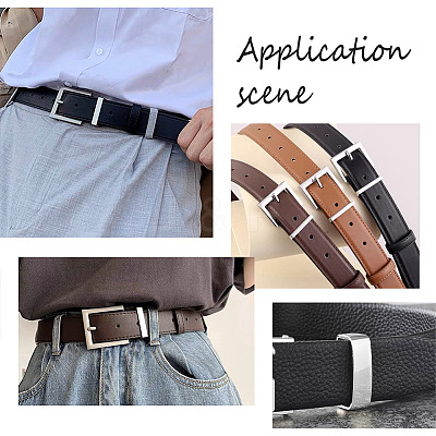 Stainless Steel Belt Loop Keepers FIND-WH0110-795-1