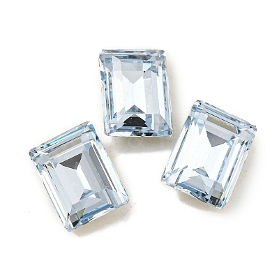 Glass Rhinestone Cabochons RGLA-L029-15C-211-1