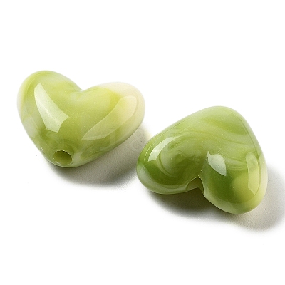 Imitation Gemstone Acrylic Beads OACR-U005-07-1