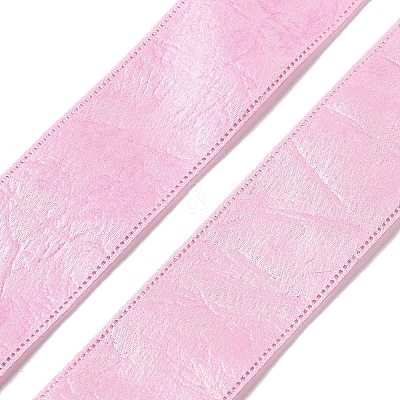 Imitation Leather Polyester Ribbon X1-DIY-R050-02D-1
