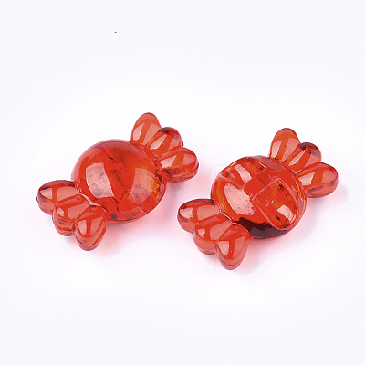Transparent Acrylic Shank Buttons X-TACR-S133-129-1