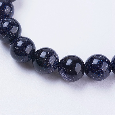 Adjustable Nylon Cord Braided Bead Bracelets BJEW-F308-55F-1
