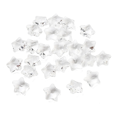 Transparent Glass Pendants GLAA-P037-04-16-1