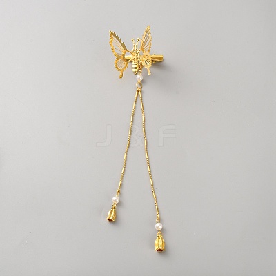 Zinc Alloy Alligator Hair Clips for Women Girls PHAR-WH0017-26G-1