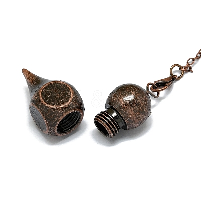 Brass Dowsing Pendulum Big Pendants G-Q165-04-1