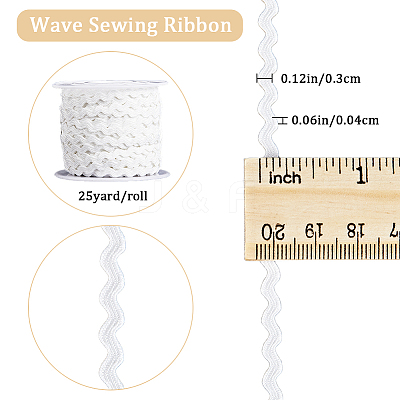 Polyester Wavy Fringe Trim OCOR-GF0003-44A-06-1