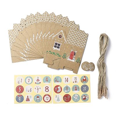 Christmas Theme Gift Sweets Paper Boxes CON-H014-21-1