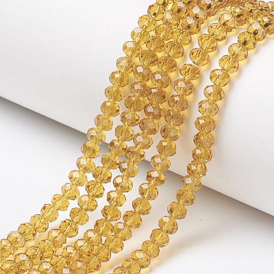Glass Beads Strands X-EGLA-A034-T6mm-D04-1