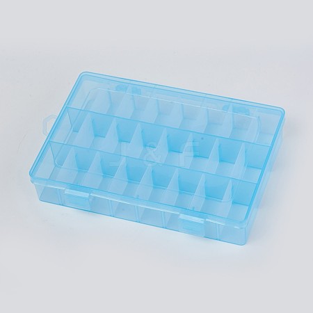 Plastic Removable Bead Containers CON-WH0070-84B-1