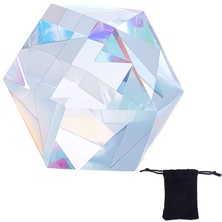 K5 Glass Cube Display Decorations AJEW-WH20054-006-1