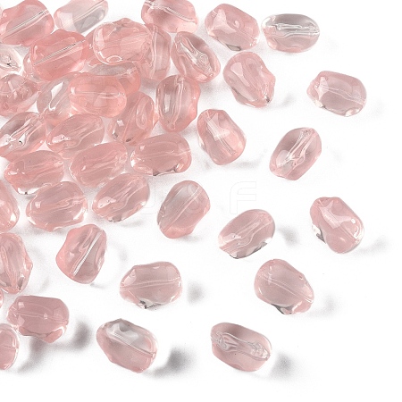 50Pcs Transparent Glass Beads GLAA-YW0004-83D-1