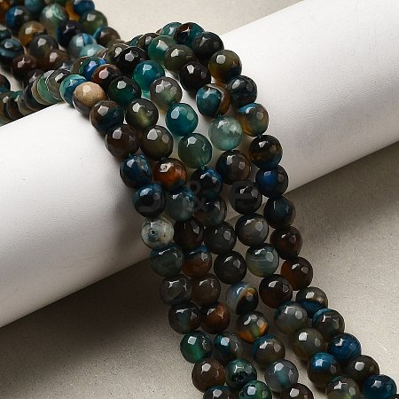 Natural Agate Beads Strands G-C082-A01-02-01-1