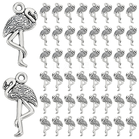 120Pcs Tibetan Style Alloy Pendants TIBEP-GO0001-05-1