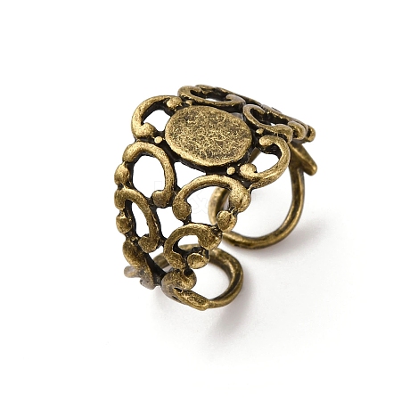 Brass Ring Shanks X-KK-I592-AB-NF-1