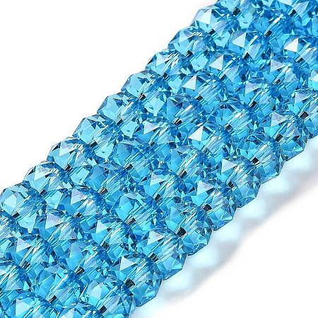 Transparent Glass Beads Strands EGLA-K071-01K-1