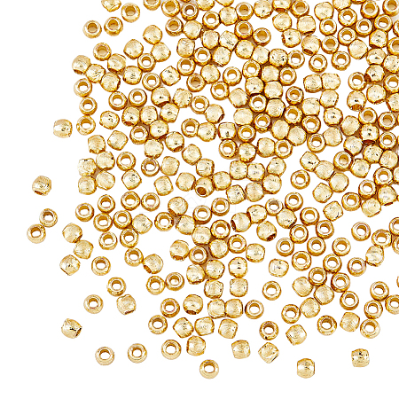 300Pcs Brass Beads KK-HY0001-05-1