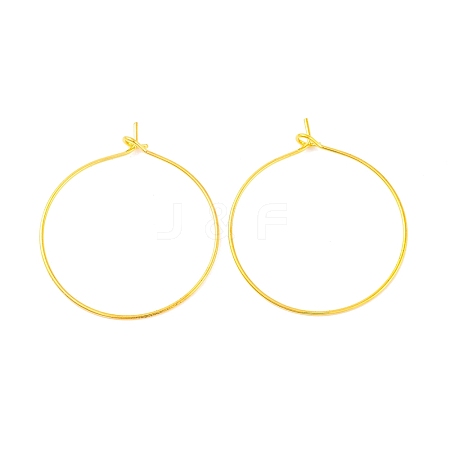 Brass Wine Glass Charm Rings Hoop Earrings X-EC067-3G-1