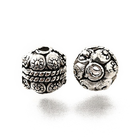 Tibetan Style Alloy Beads TIBE-L008-40AS-1