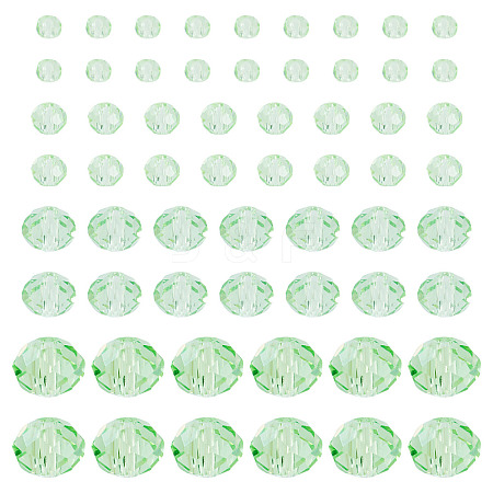 4 Strands 4 Styles Glass Beads Strands EGLA-TA0012-97B-1