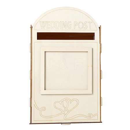 Wooden Ornament Mailbox PW-WG852DD-06-1